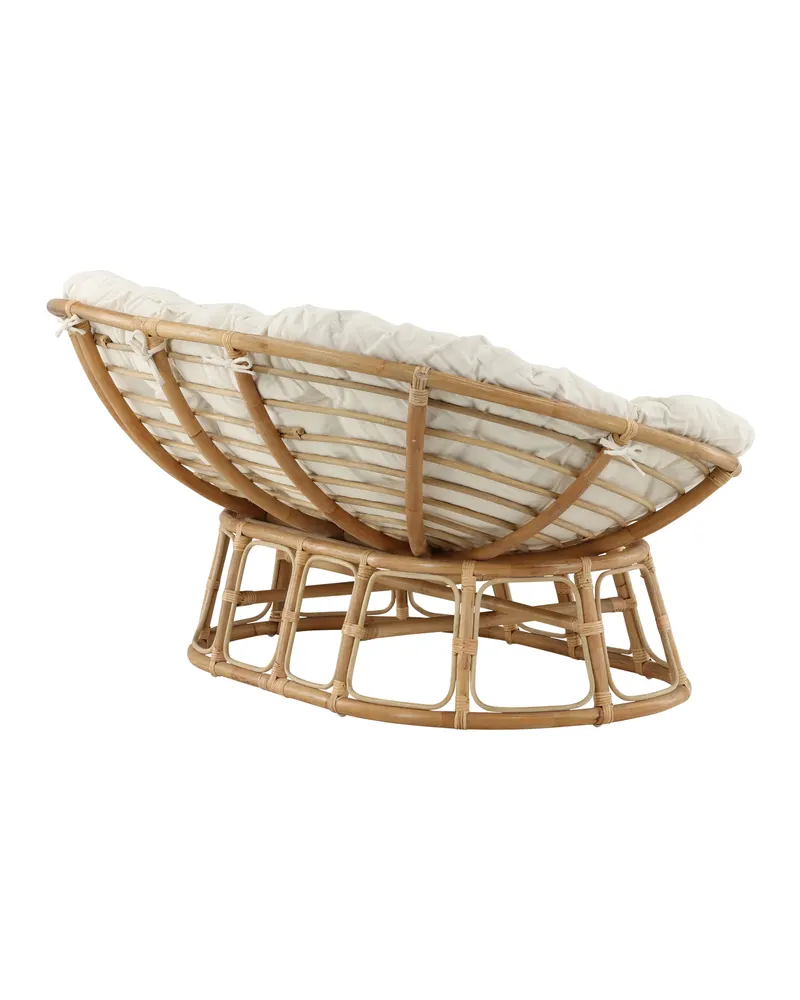 Mamasan Loungesessel aus Rattan im Papasan-Stil, Ansicht 13