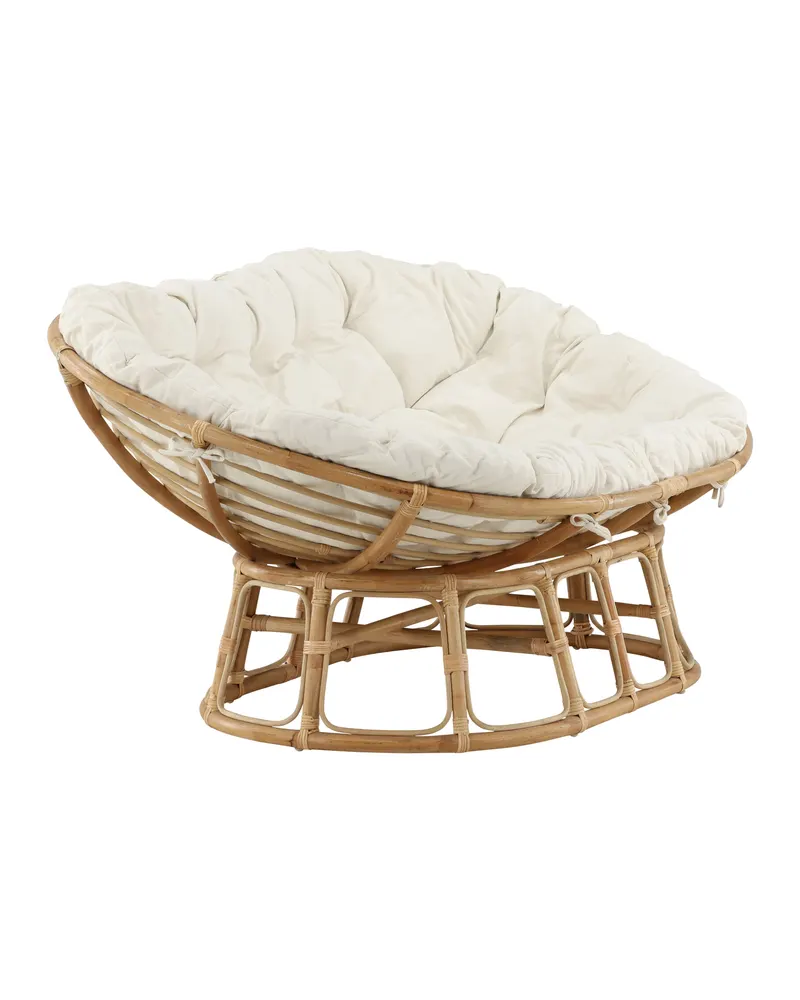 Mamasan Loungesessel aus Rattan im Papasan-Stil, Ansicht 14