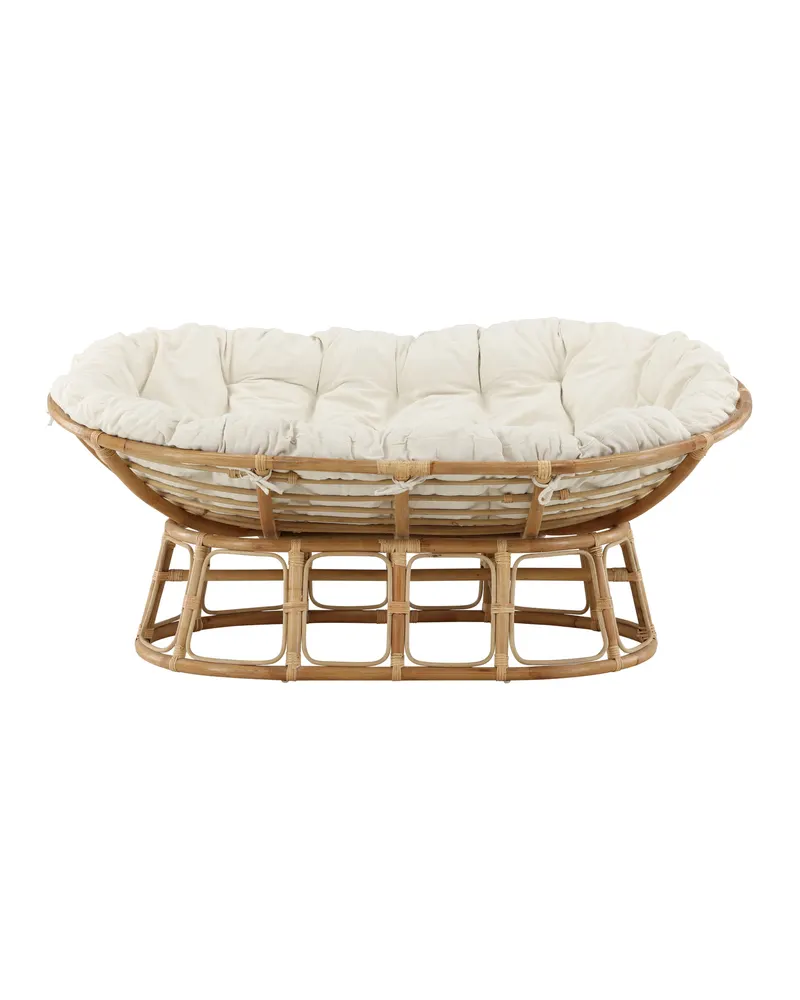 Mamasan Loungesessel aus Rattan im Papasan-Stil, Ansicht 16