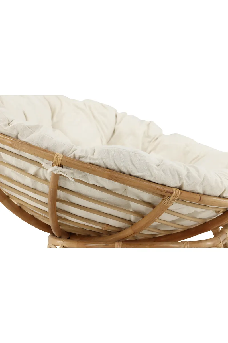 Mamasan Loungesessel aus Rattan im Papasan-Stil, Ansicht 17