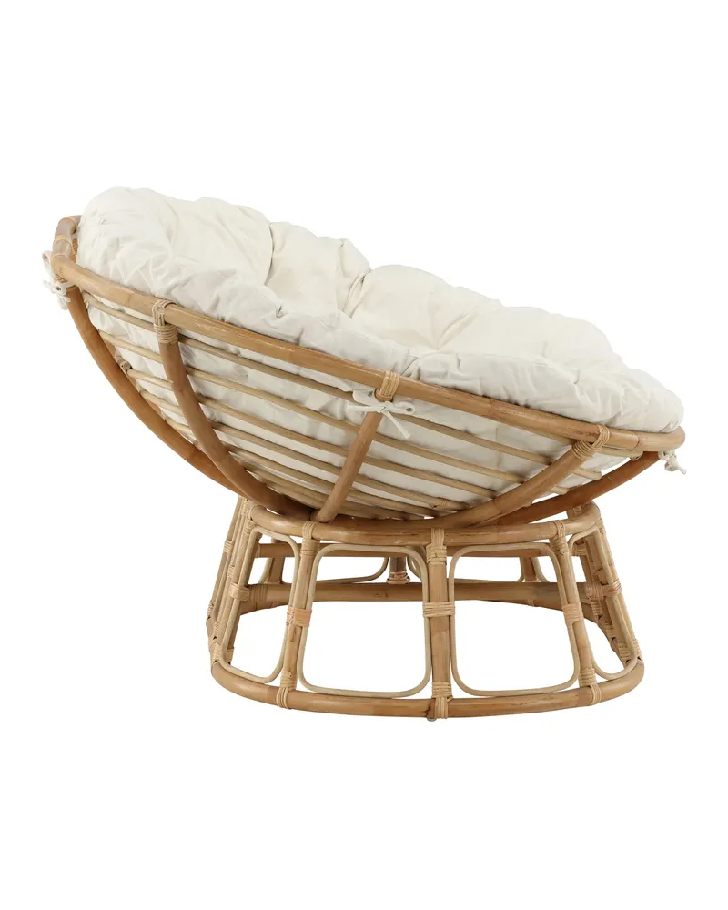Mamasan Loungesessel aus Rattan im Papasan-Stil, Ansicht 3