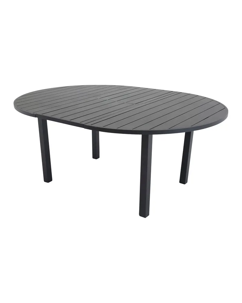 Marbella runder Gartentisch Ø 140 cm, ausziehbar auf 190 cm