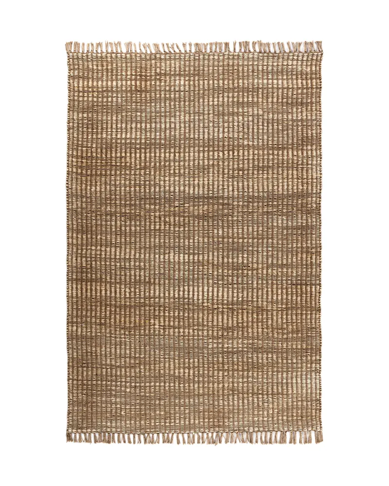 Marcie Juteteppich in Beige, 0,5 cm flach