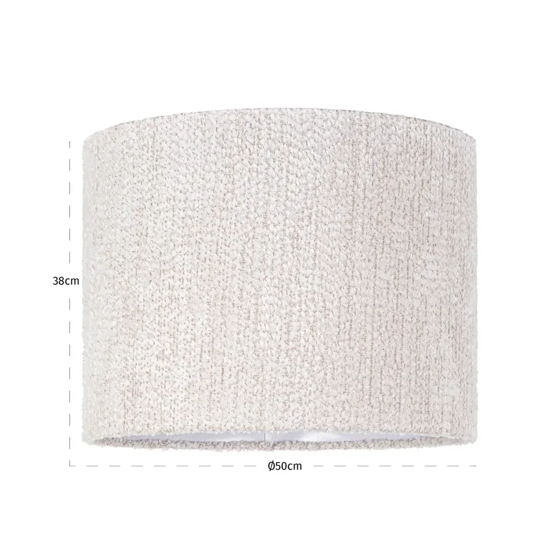 Marly Lampenschirm Lovely cream 50 cm von Richmond Interiors, Maßzeichnung 4
