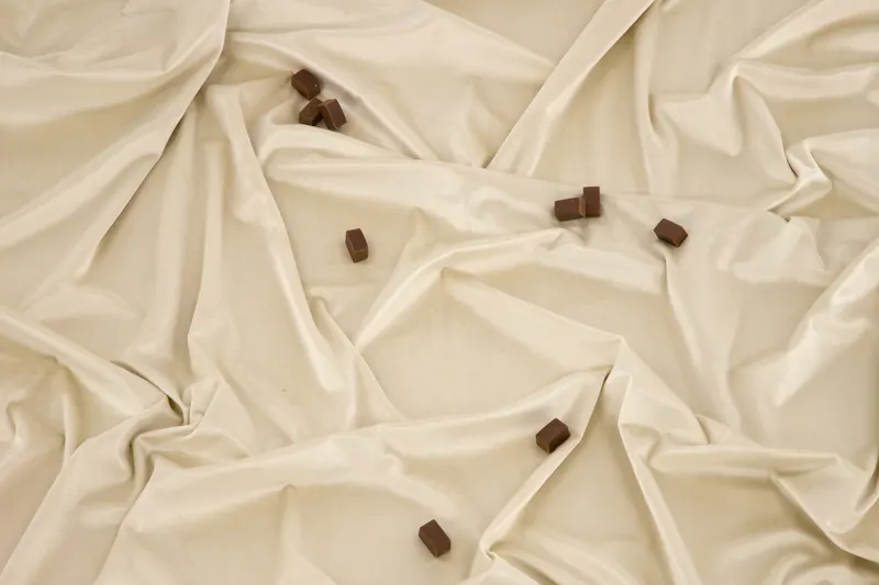 Mary Vorhang aus Samt in Beige, im Wohnraum, Ansicht 6