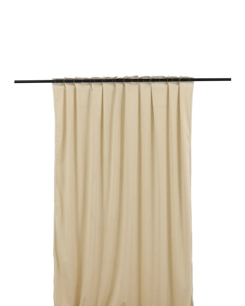 Mary Vorhang aus Samt in Beige, Ansicht 3