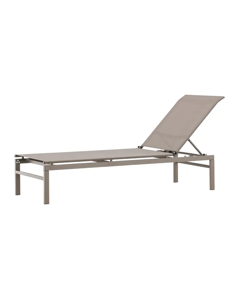 Massimo Sonnenliege mit Textilene-Bespannung in Beige, Ansicht 8