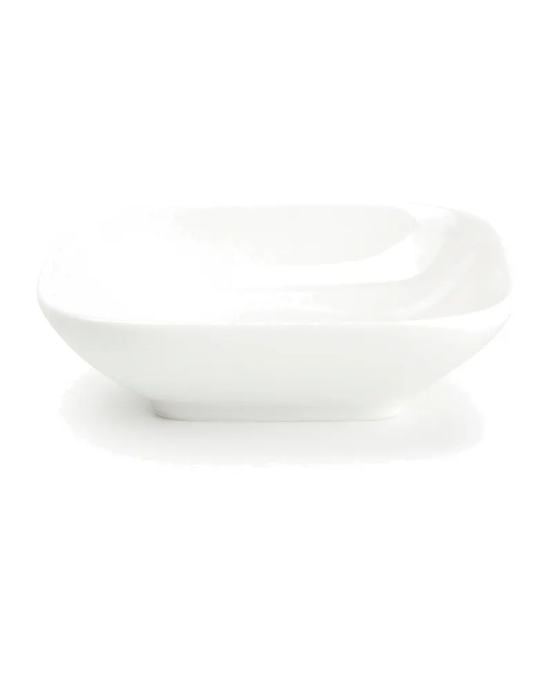Match Schale aus New Bone China, quadratisch mit hochgezogenem Rand