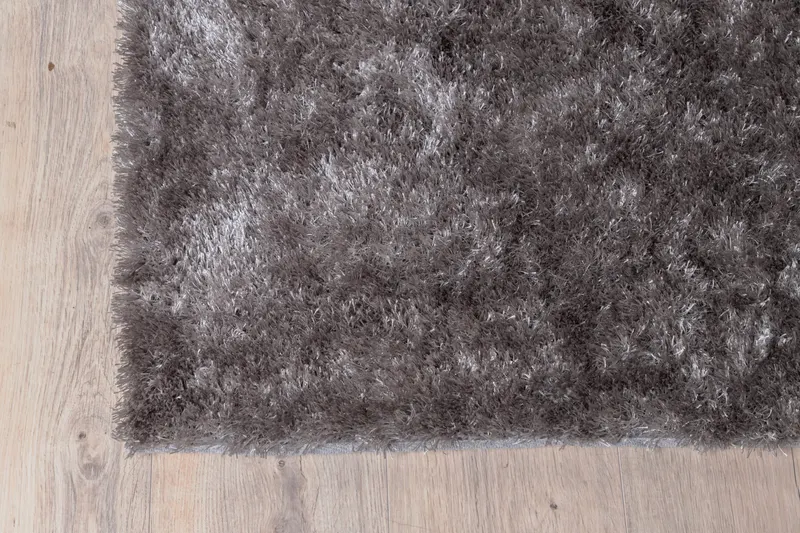 Mattis Teppich mit schimmerndem Flor in 290 × 200 cm, Grau, im Wohnraum, Ansicht 4