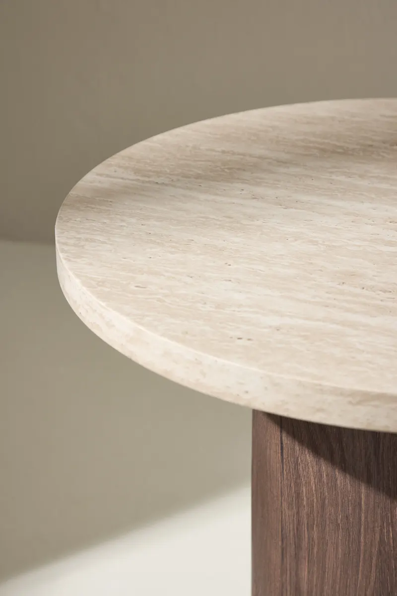 Megg kleiner runder Couchtisch, im Wohnraum, Ansicht 3