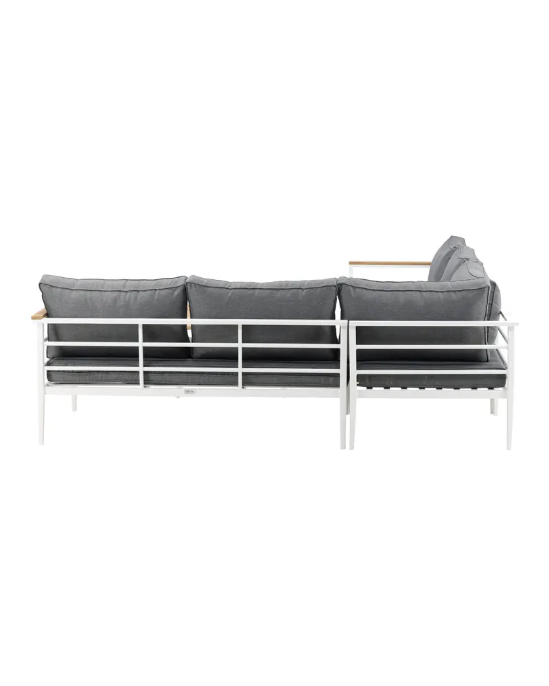 Mexico Gartenlounge mit Ecksofa und Teak-Couchtisch, Ansicht 8