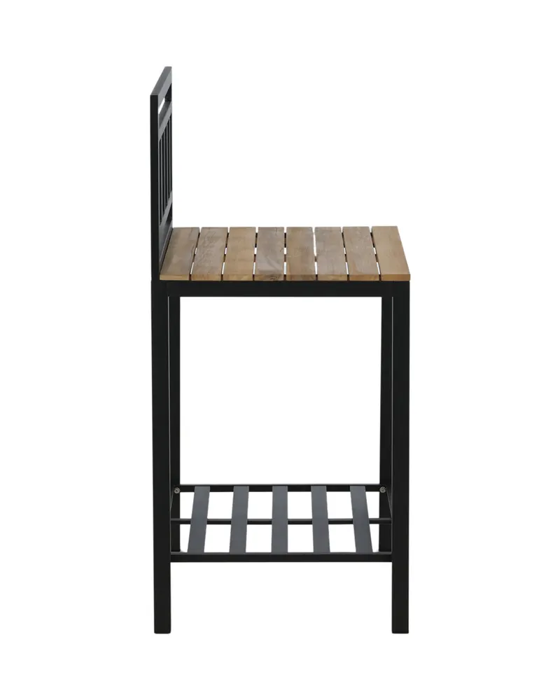 Mexico Outdoor-Küchenmodul mit Teakplatte, Ansicht 4