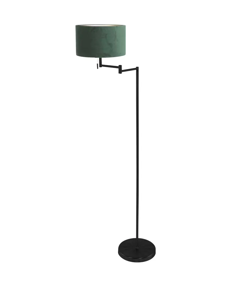 Bella Stehlampe mit Lesearm in Grün, Ansicht 2