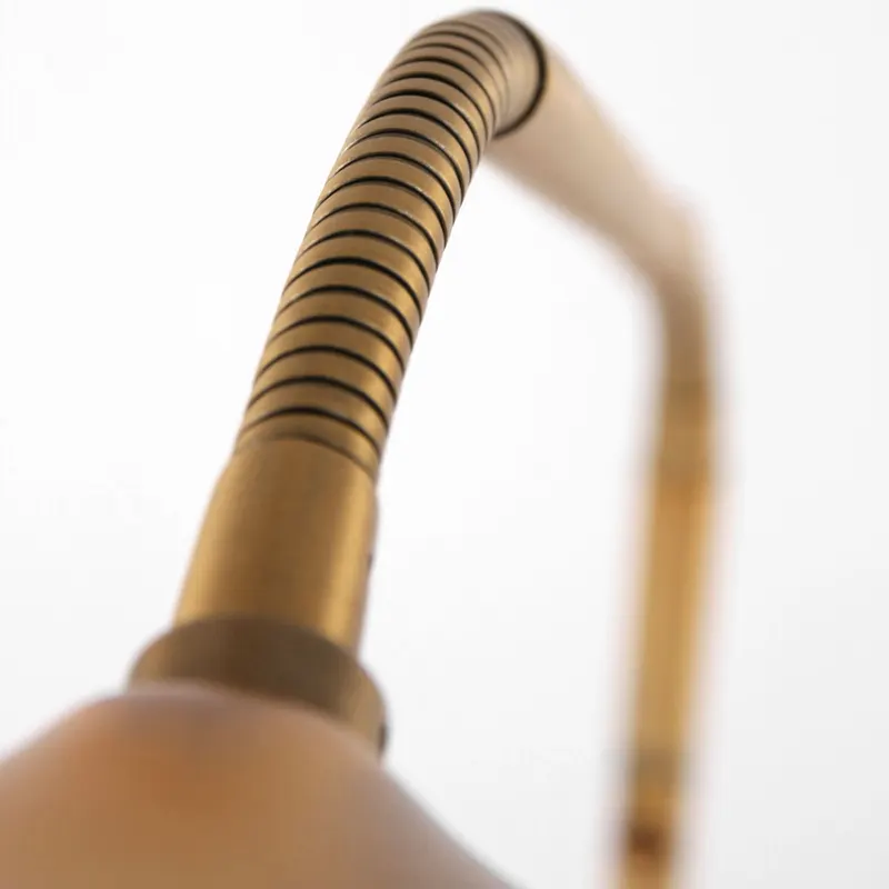 Biron Stehlampe mit Lesearm und austauschbarem LED-Modul in Bronze, Ansicht 5