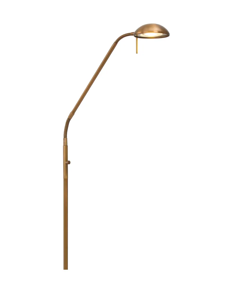 Biron Stehlampe mit Lesearm und austauschbarem LED-Modul in Bronze, Ansicht 6