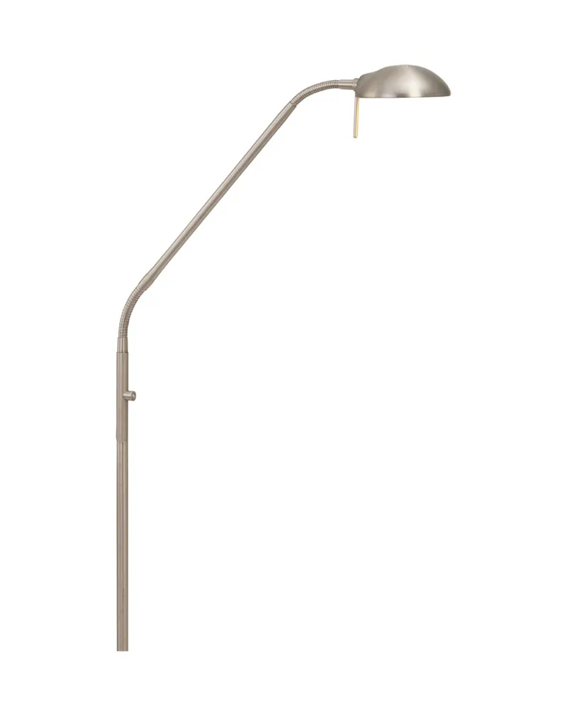 Biron Stehlampe mit Lesearm und austauschbarem LED-Modul in Stahl, Ansicht 6