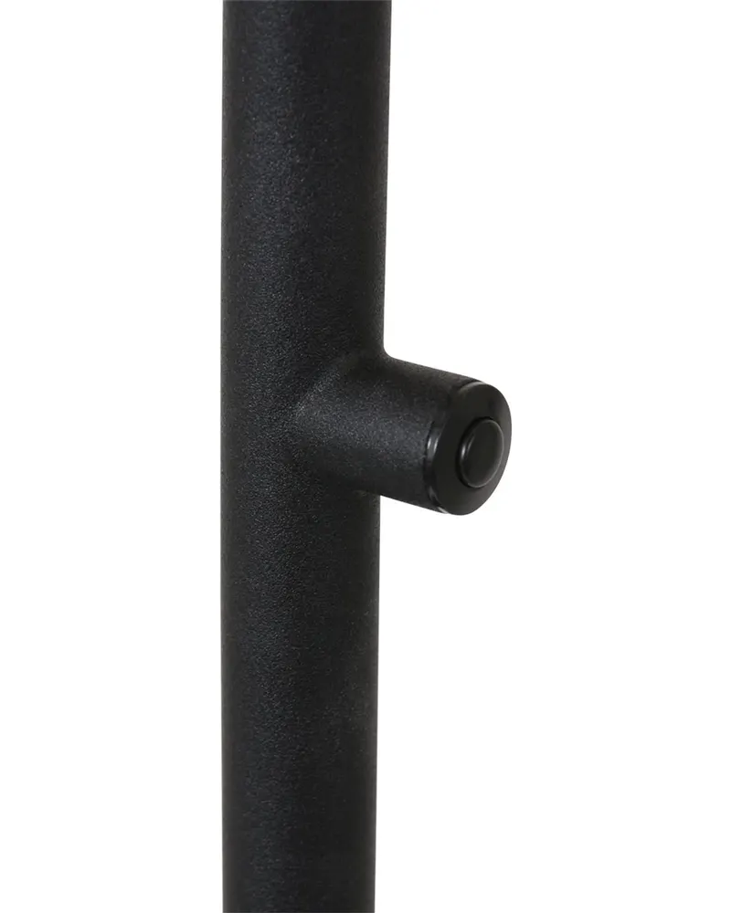 Biron Stehlampe mit Lesearm und austauschbarem LED-Modul in Schwarz, Ansicht 15