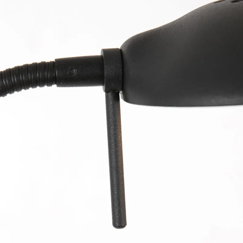 Biron Stehlampe mit Lesearm und austauschbarem LED-Modul in Schwarz, Ansicht 5