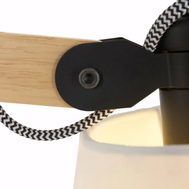 Mexlite Dion Wandleuchte mit verstellbarem Lesearm in Creme, Ansicht 10