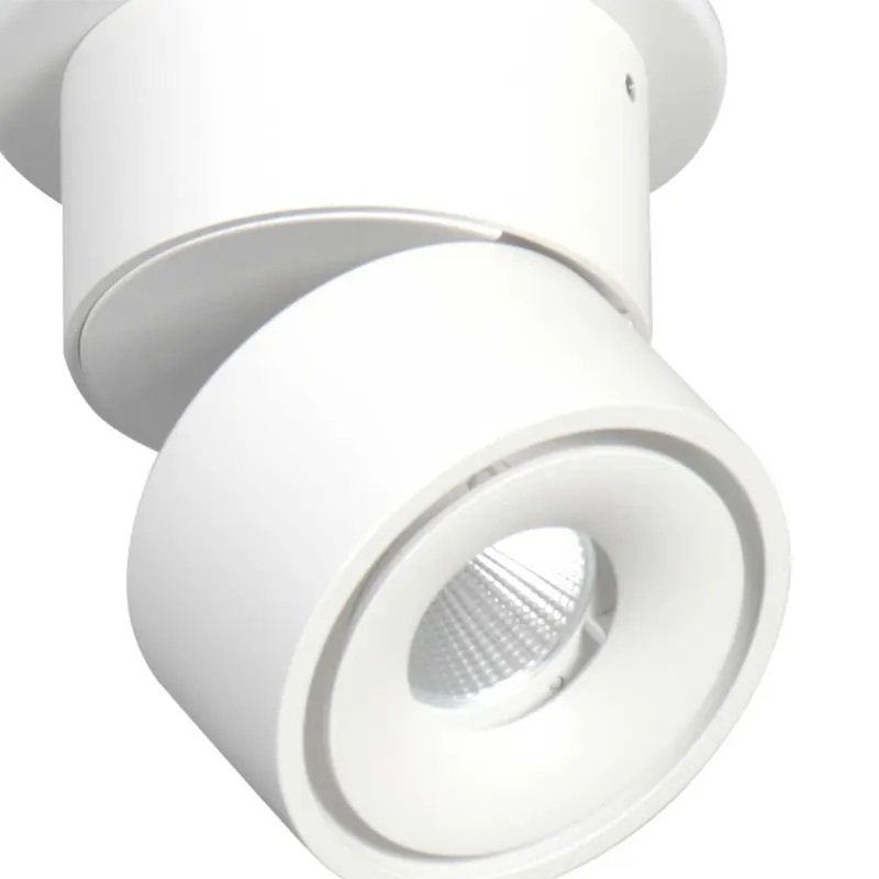 Mexlite Fez Spot mit austauschbarem LED-Modul in Weiß, Ansicht 10