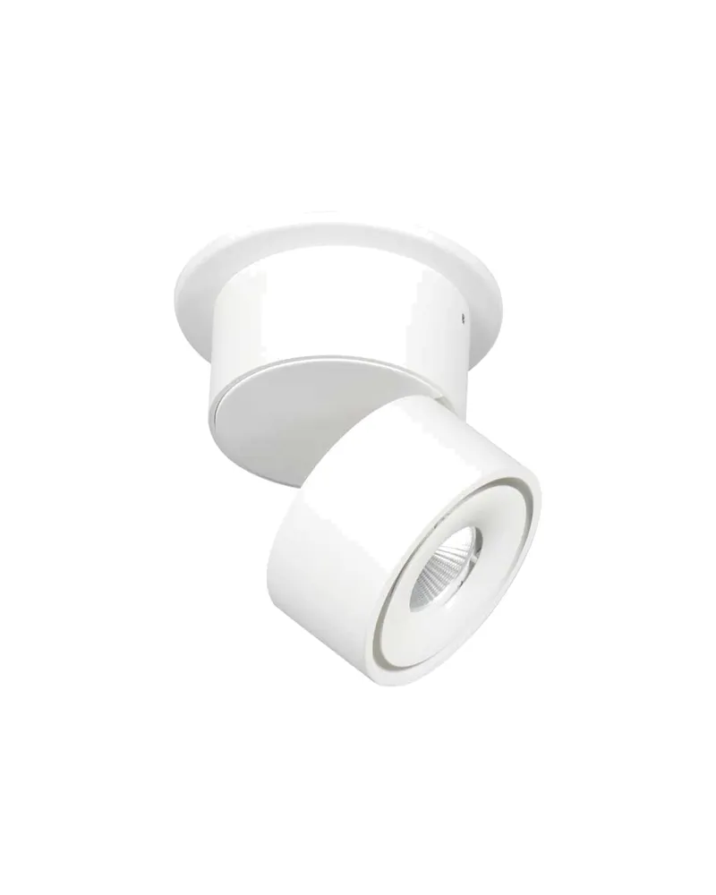 Mexlite Fez Spot mit austauschbarem LED-Modul in Weiß, Ansicht 4