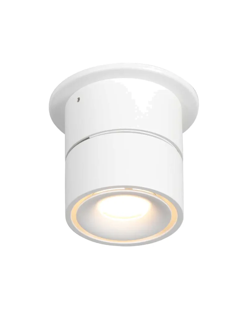 Mexlite Fez Spot mit austauschbarem LED-Modul in Weiß, Ansicht 5