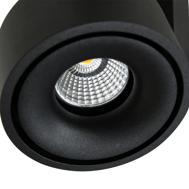 Mexlite Fez Doppelspot mit austauschbaren LED-Modulen in Schwarz, Ansicht 13