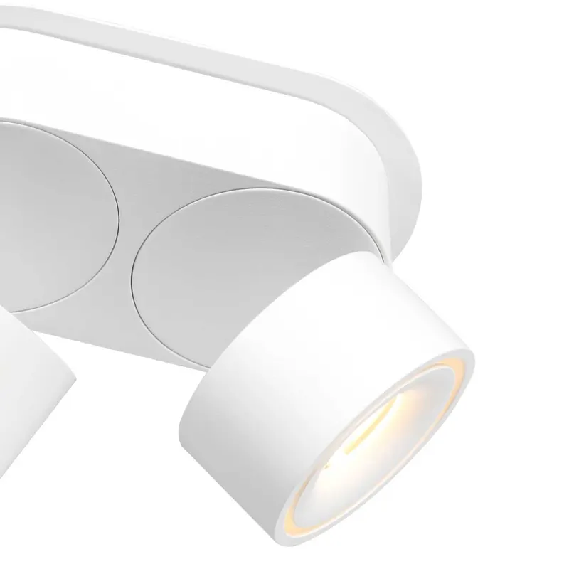 Mexlite Fez Spot mit austauschbarem LED-Modul in Weiß, Ansicht 12
