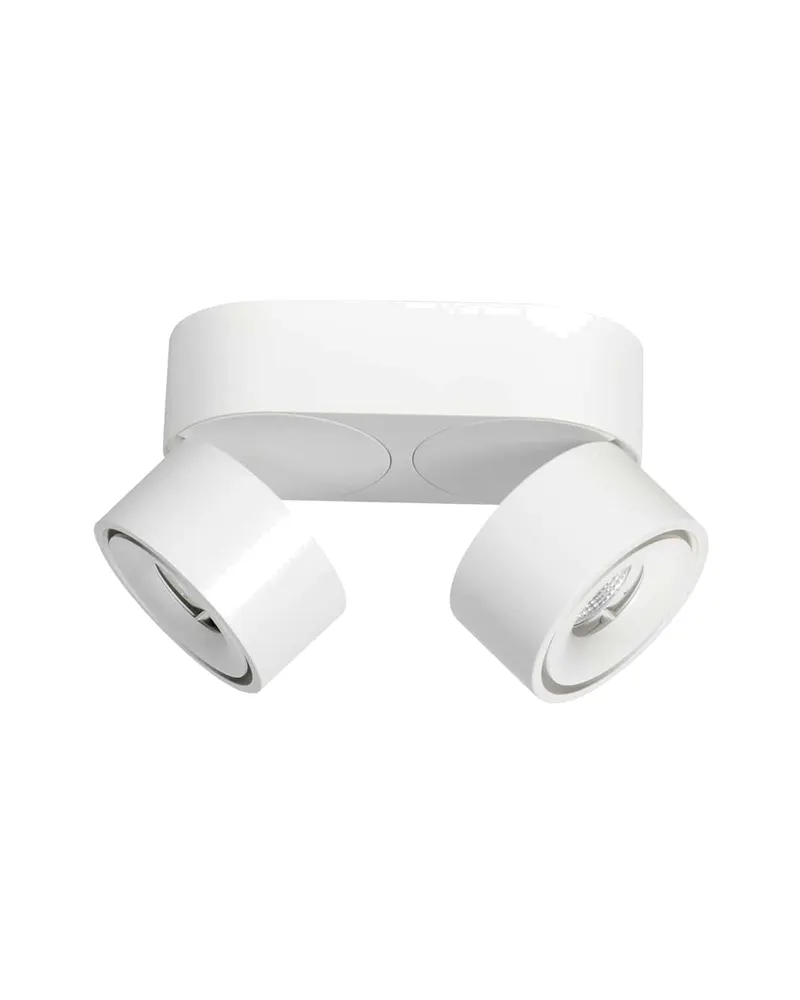 Mexlite Fez Spot mit austauschbarem LED-Modul in Weiß, Ansicht 4