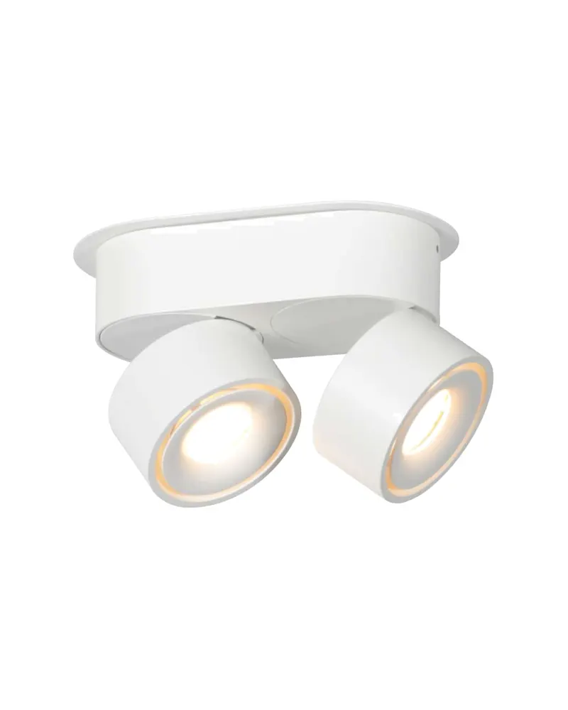 Mexlite Fez Spot mit austauschbarem LED-Modul in Weiß, Ansicht 5