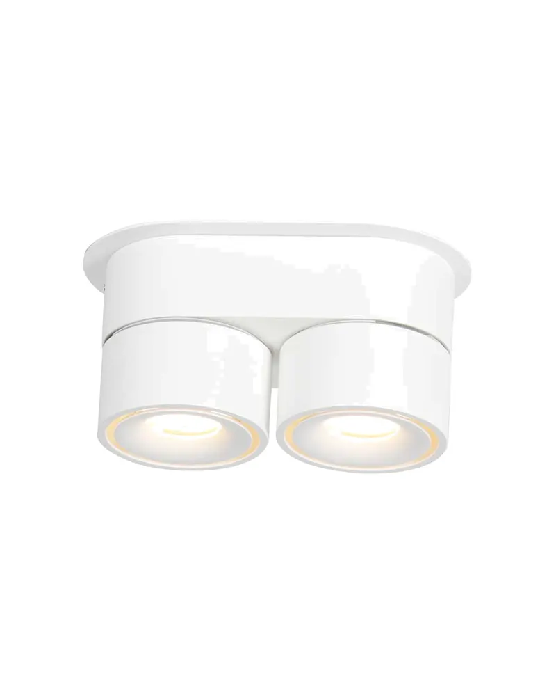 Mexlite Fez Spot mit austauschbarem LED-Modul in Weiß, Ansicht 7