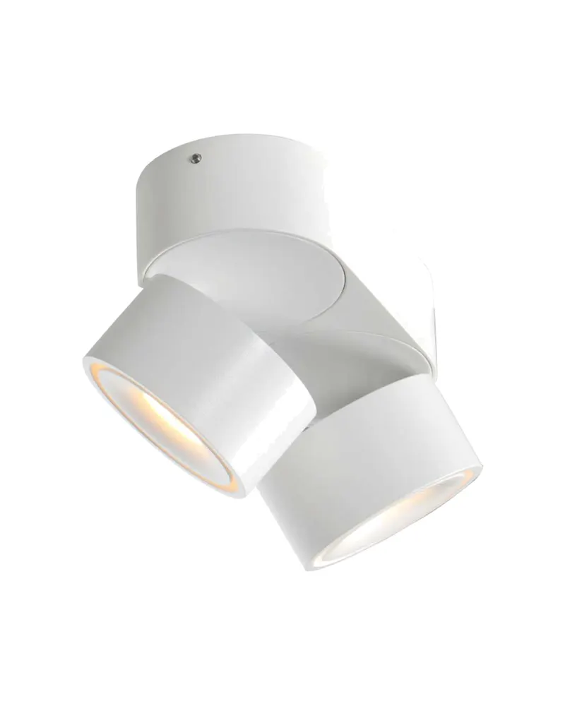 Mexlite Fez Spot mit austauschbarem LED-Modul in Weiß, Ansicht 8