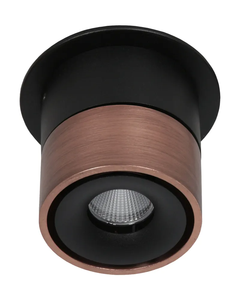 Mexlite Fez Spot mit austauschbarem LED-Modul in Bronze, Ansicht 5