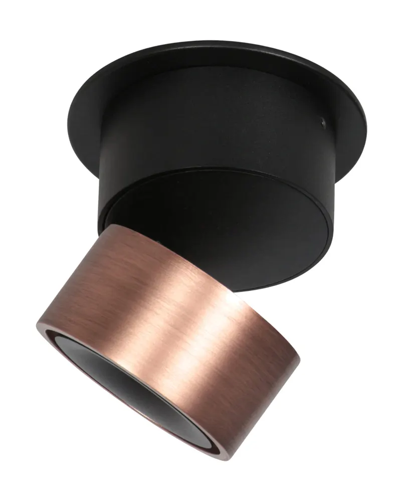 Mexlite Fez Spot mit austauschbarem LED-Modul in Bronze, Ansicht 6
