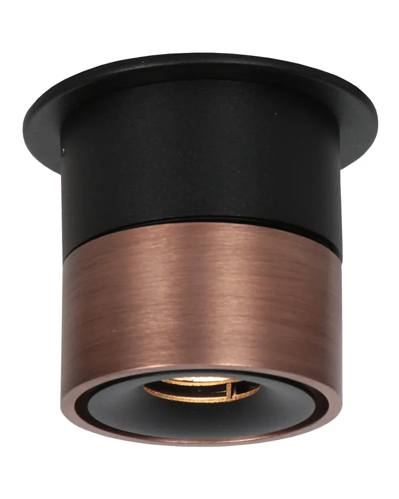 Mexlite Fez Spot mit austauschbarem LED-Modul in Bronze, Ansicht 7
