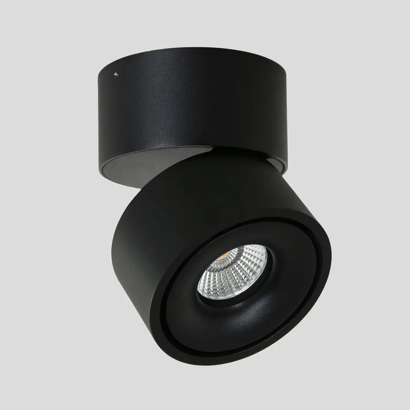Mexlite Fez Spot mit austauschbarem LED-Modul in Schwarz, Ansicht 10