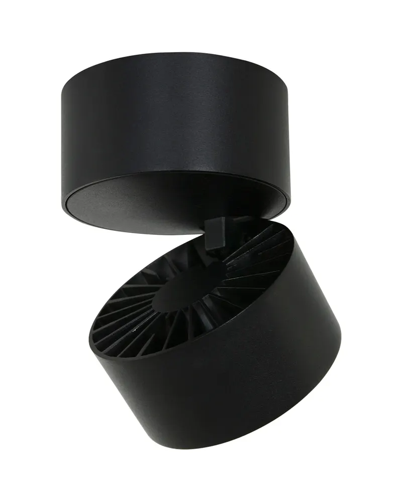 Mexlite Fez Spot mit austauschbarem LED-Modul in Schwarz, Ansicht 12