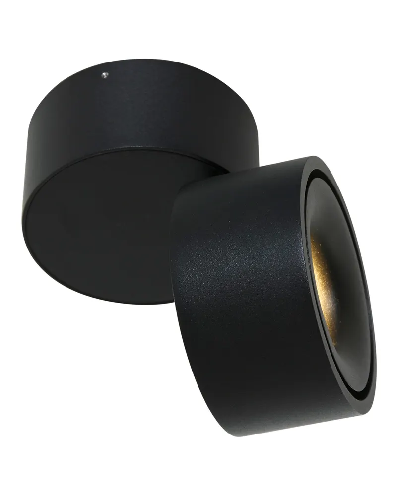 Mexlite Fez Spot mit austauschbarem LED-Modul in Schwarz, Ansicht 13