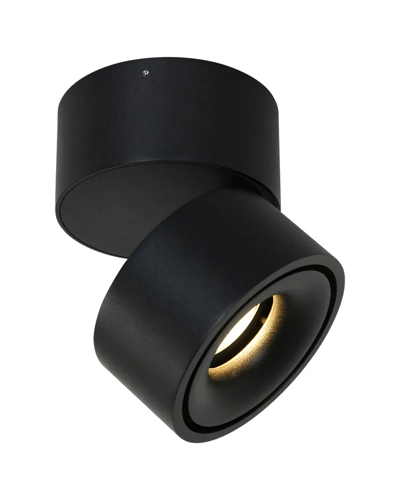 Mexlite Fez Spot mit austauschbarem LED-Modul in Schwarz, Ansicht 7