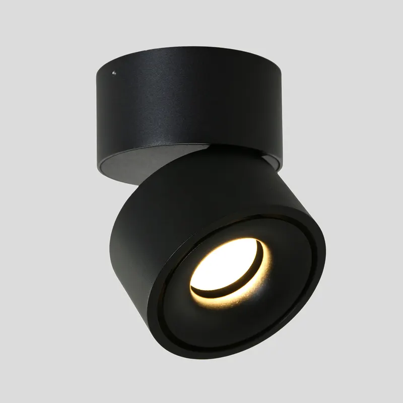Mexlite Fez Spot mit austauschbarem LED-Modul in Schwarz, Ansicht 9