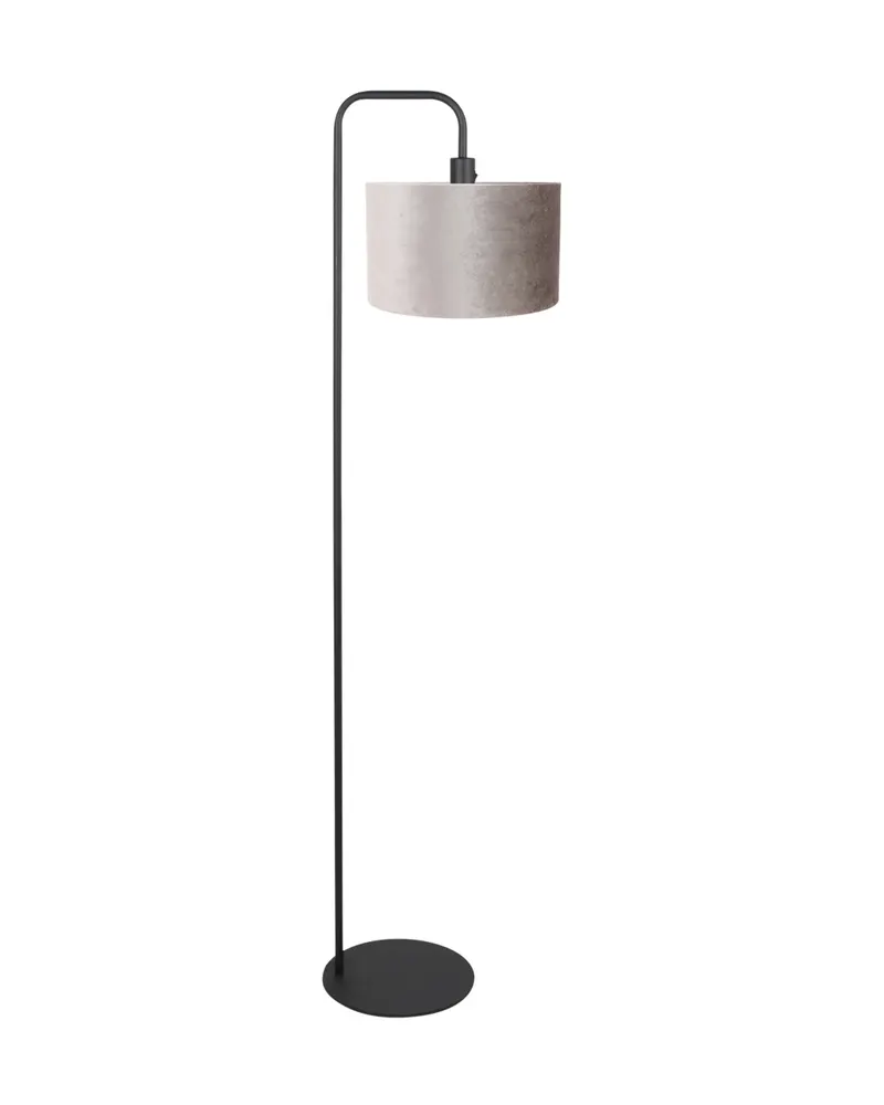 Forma Stehlampe mit E27-Fassung, Grau, Schwarz