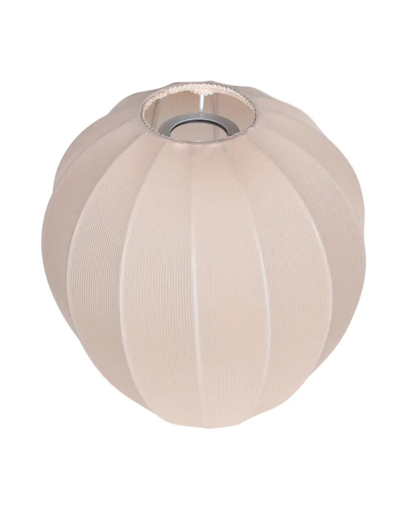 Mexlite Lampenschirm K20121S aus Textil, Beige und Creme in Beige, Ansicht 3
