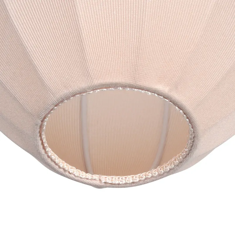 Mexlite Lampenschirm K20121S aus Textil, Beige und Creme in Beige, Ansicht 4