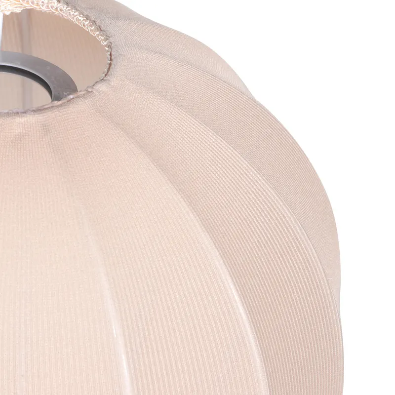 Mexlite Lampenschirm K20121S aus Textil, Beige und Creme in Beige, Ansicht 6