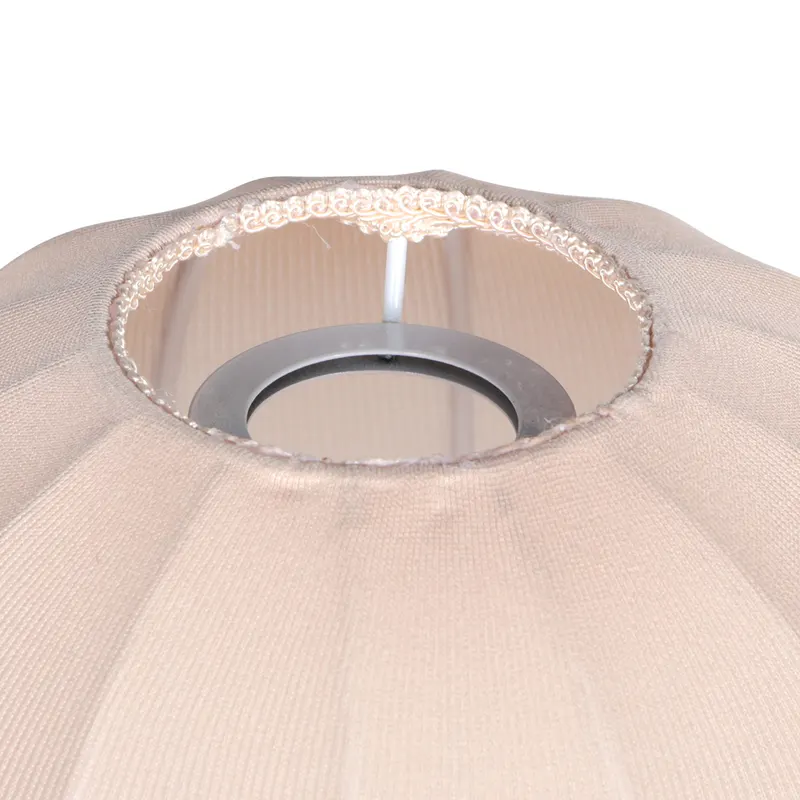Mexlite Lampenschirm K20121S aus Textil, Beige und Creme in Beige, Ansicht 7
