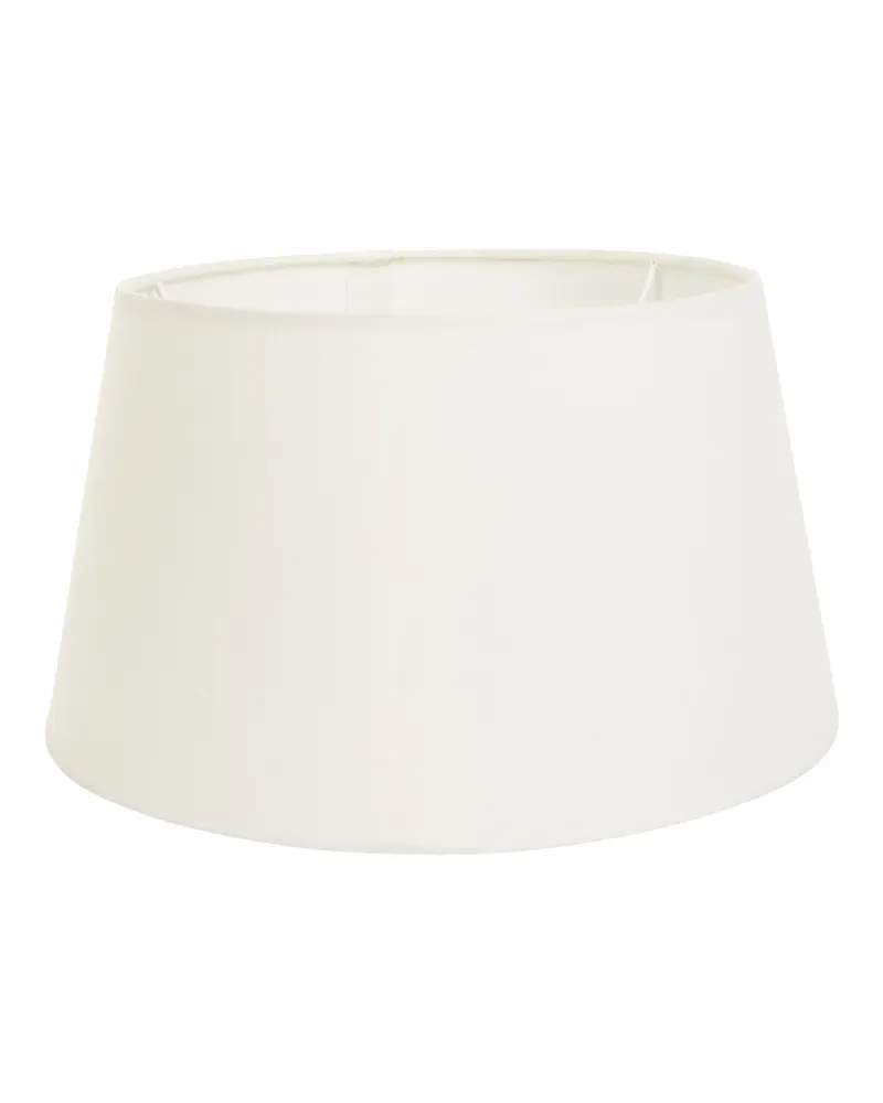 Lampenschirm K58941S aus Leinen, Creme