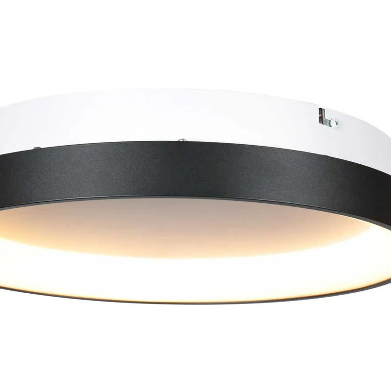 Lumex LED-Deckenleuchte mit austauschbarem LED-Modul in Schwarz, Ansicht 14