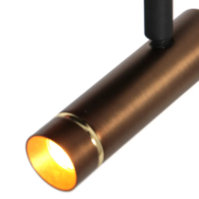 Mexlite Lumo Wandleuchte mit verstellbarem LED-Lesearm in Bronze, Ansicht 9
