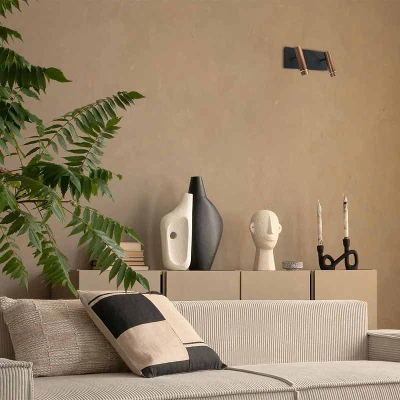 Mexlite Lumo Wandleuchte mit beweglichem Lesearm in Bronze, Ansicht 10