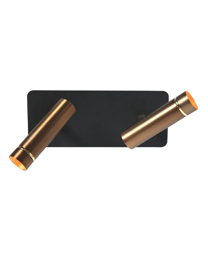 Mexlite Lumo Wandleuchte mit beweglichem Lesearm in Bronze, Ansicht 3